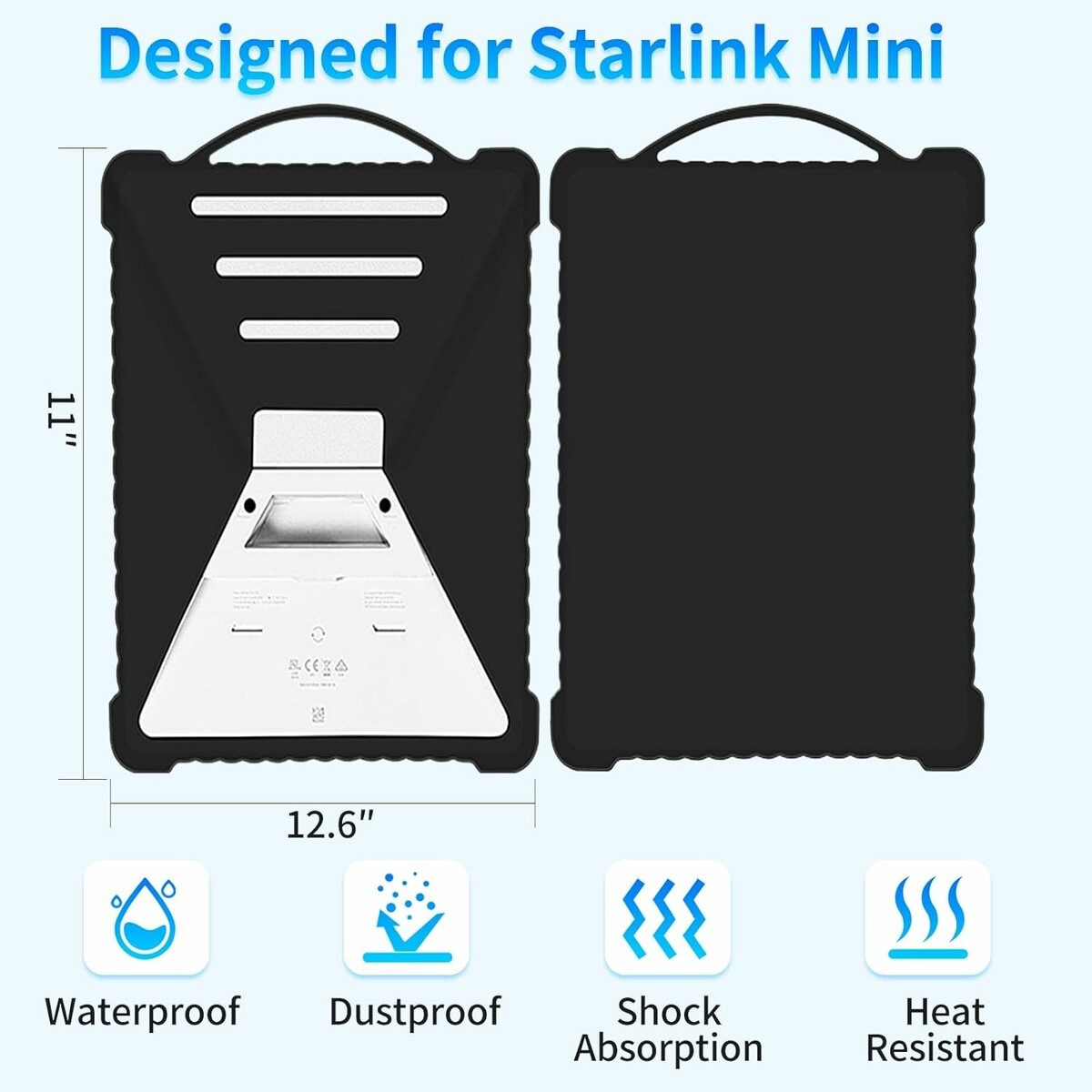 Starlink Mini Silicone Protective Cover Anti-Drop Shell