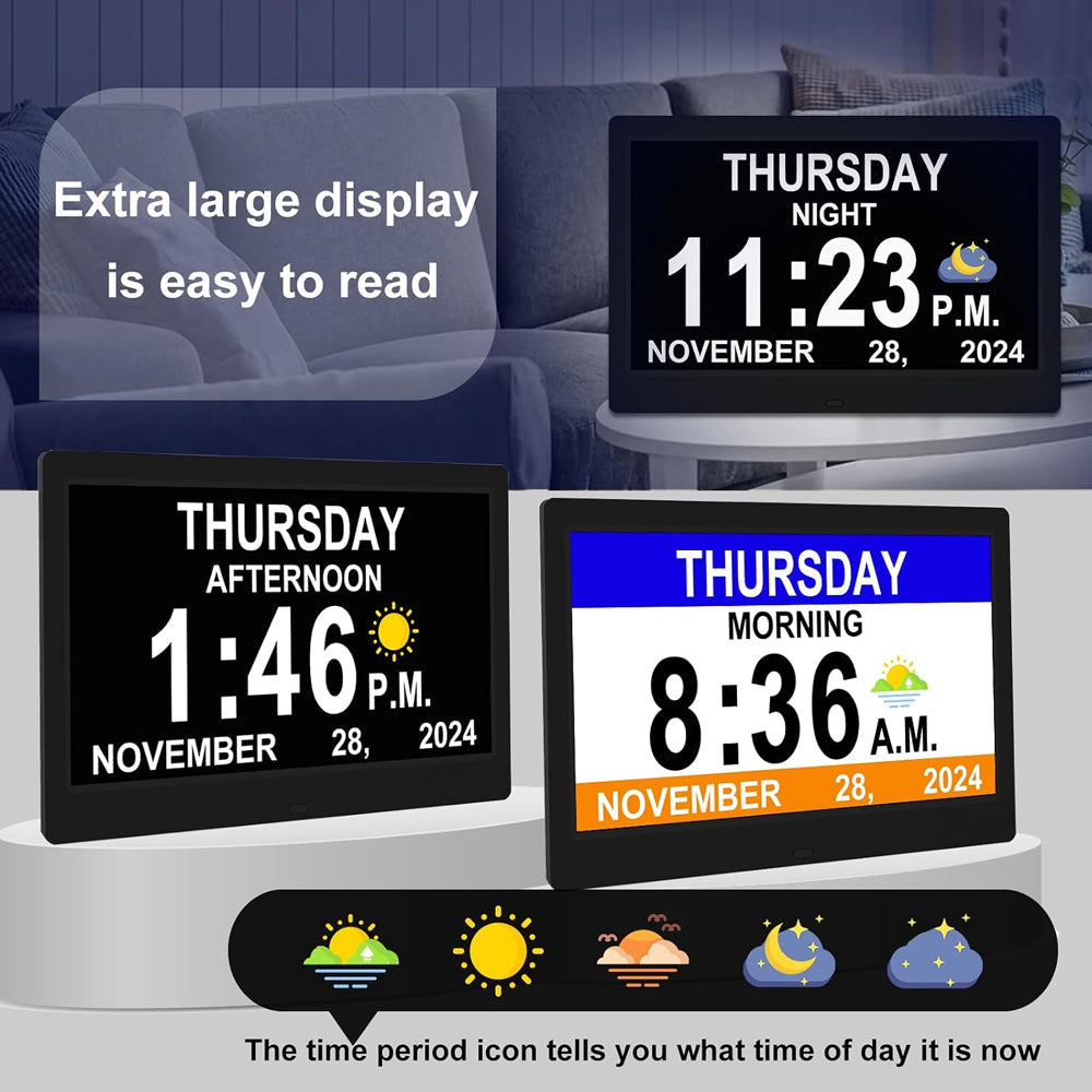 Alarm Clock Large LED Clock