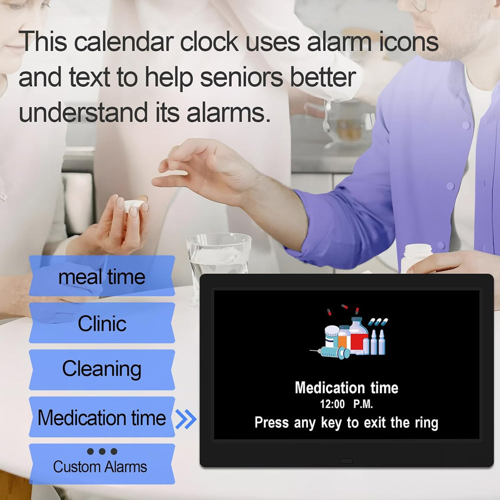 Alarm Clock Large LED Clock