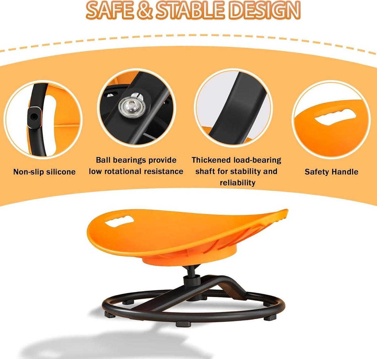 Kids ensory Swivel Chair
