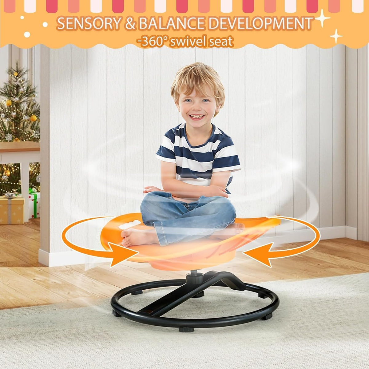 Kids ensory Swivel Chair