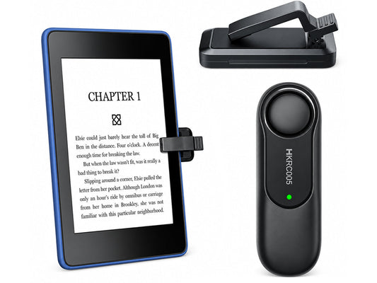Wireless Page Turner Remote for Kindle Paperwhite Hands-Free Reading