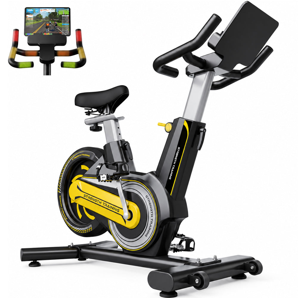 Exercise Spin Bike Heavy Duty Exercycle Fitness Spin Bike