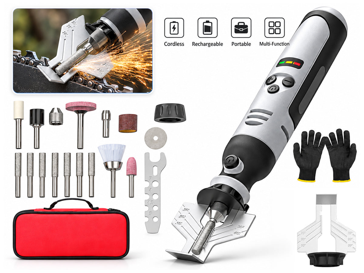 Cordless  Electric Chainsaw Sharpener Kit