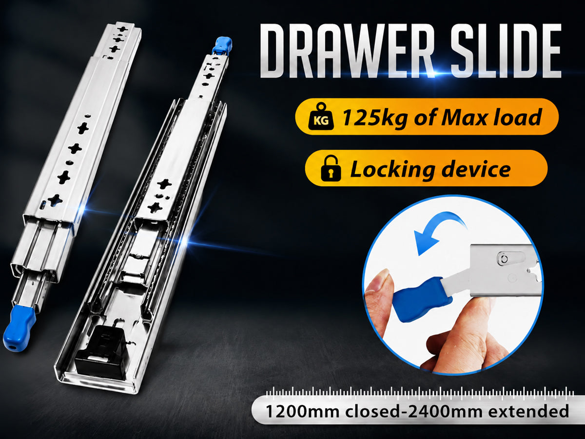 1200mm Drawer Slide Runners