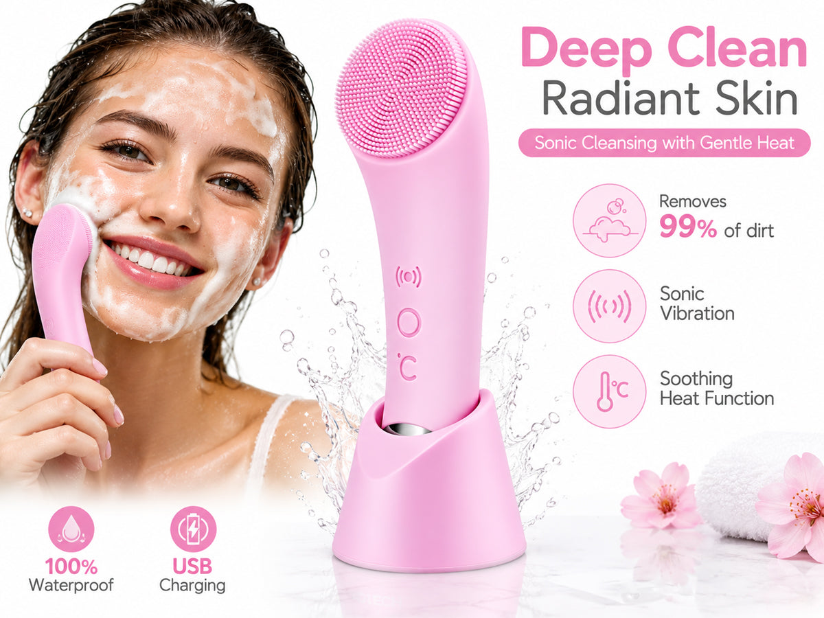 Electric Facial Cleansing Brush