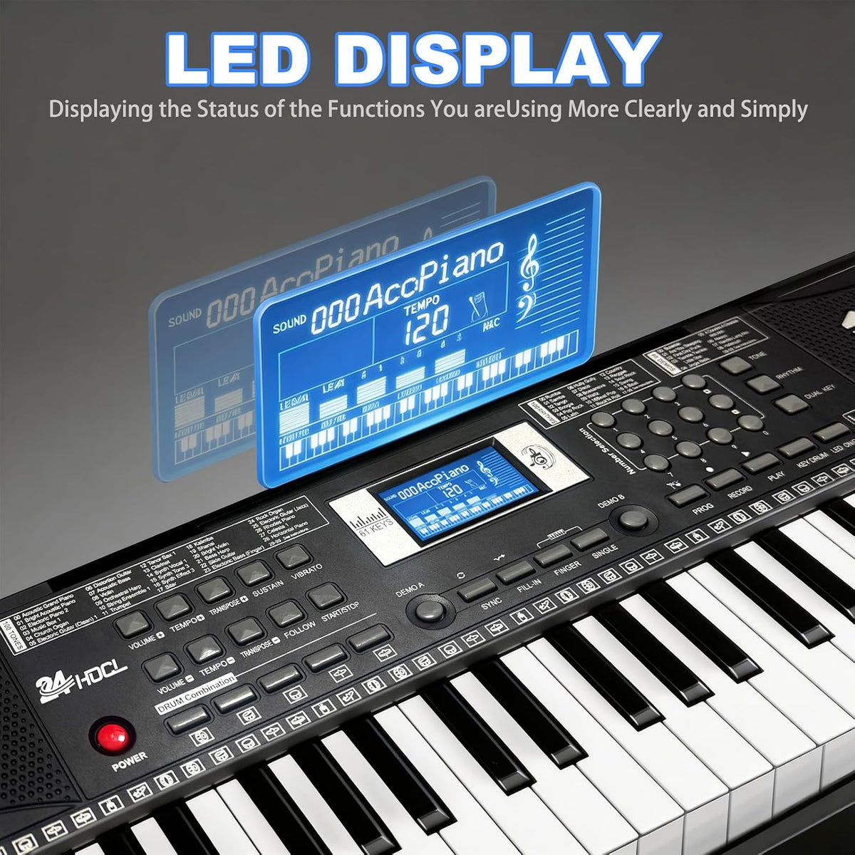Electric Keyboard Piano