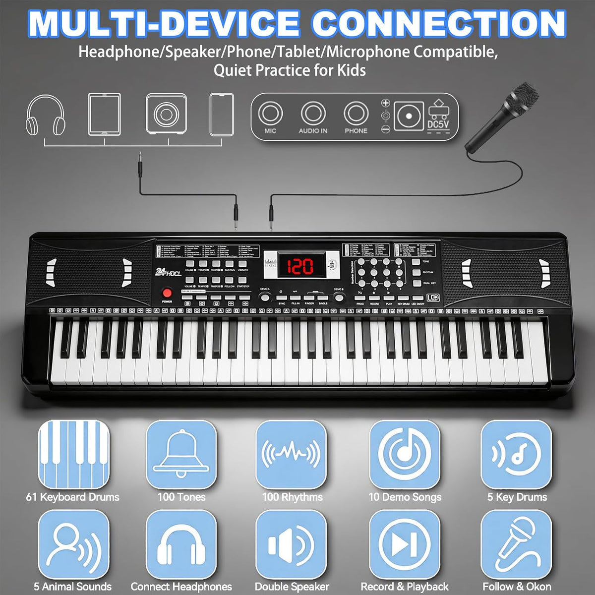 Electric Keyboard Piano