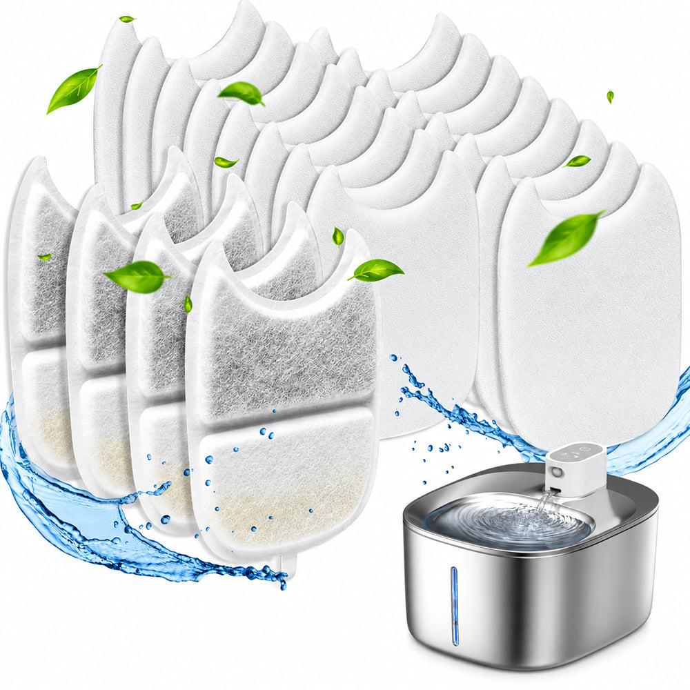 4 Pack Pet Water Fountain Filter