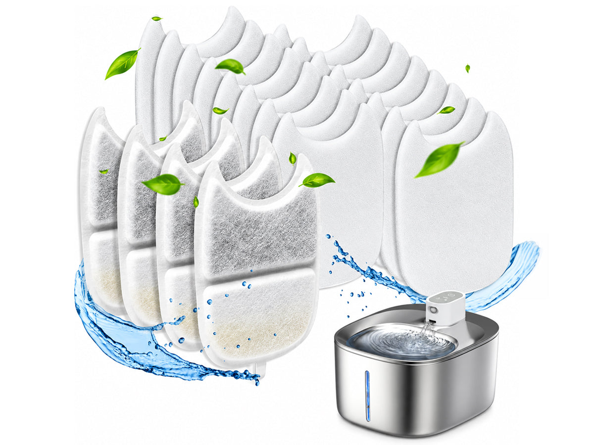 4 Pack Pet Water Fountain Filter
