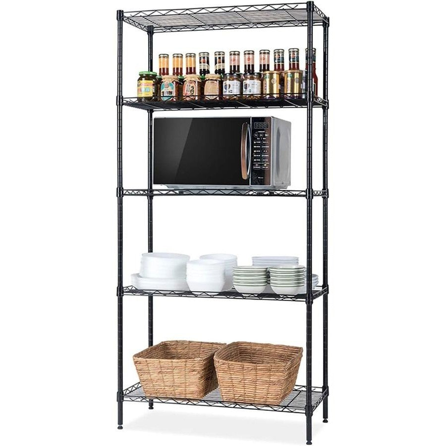 5-Tier Metal Shelves