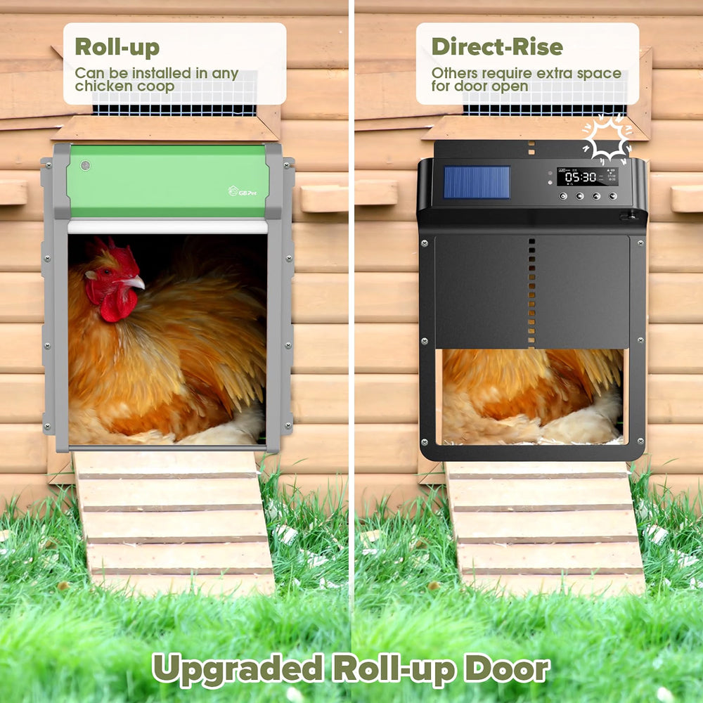 Solar Powered Automatic Chicken Coop Door