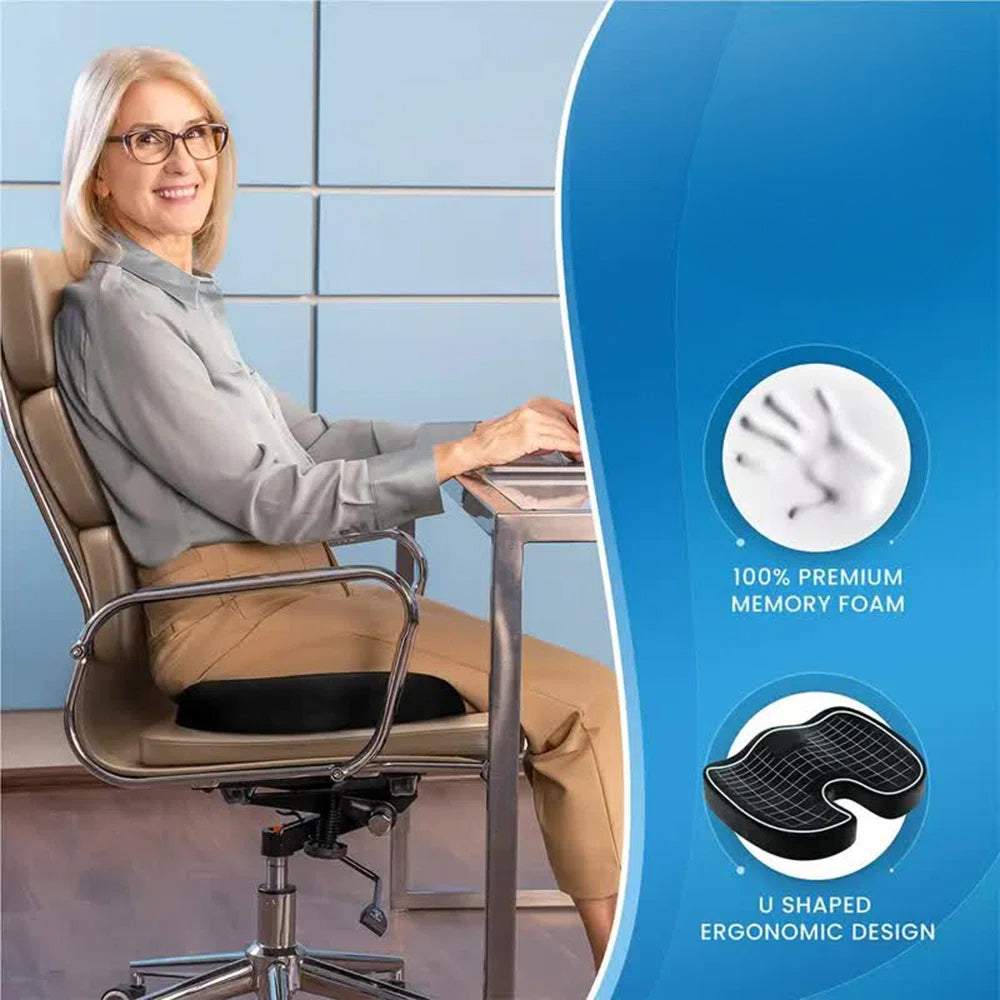 Seat Cushion Coccyx Memory Foam Pillow