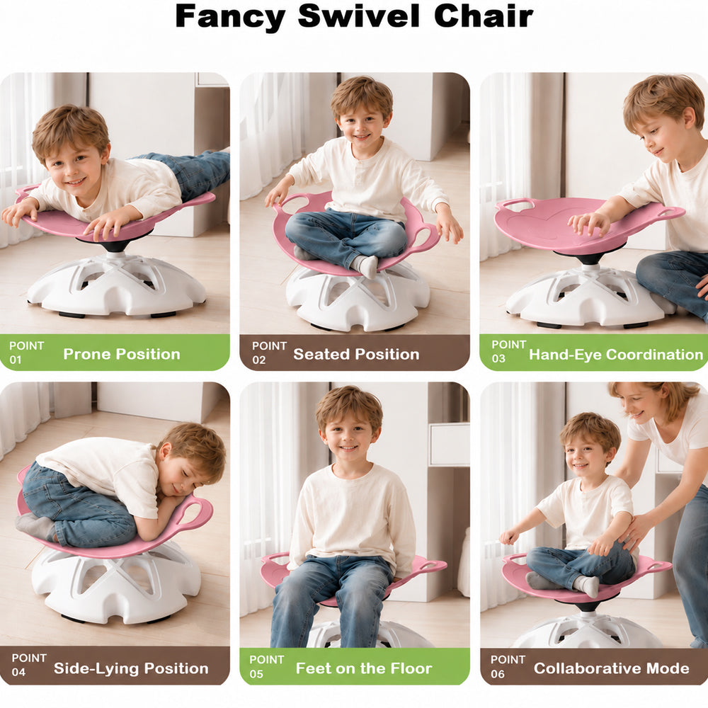 Kids Sensory Swivel Chair