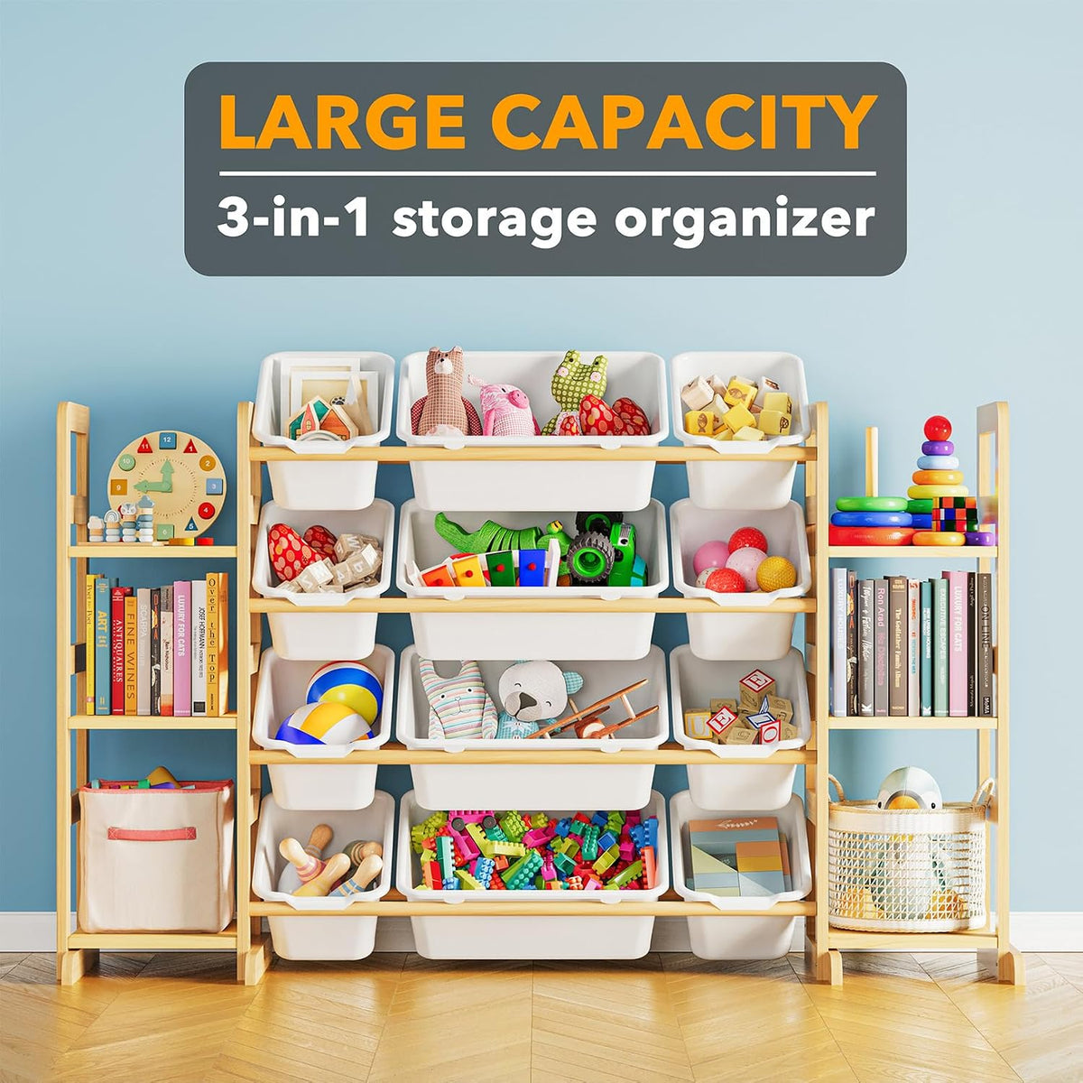Kids Toy Storage Organizer