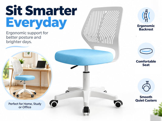 Office Chair Student Chair Blue
