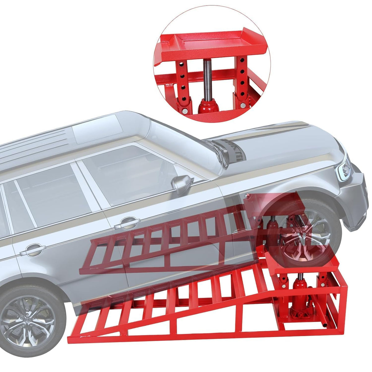 Car Ramps 4000kg A Pair - 2 Ramps