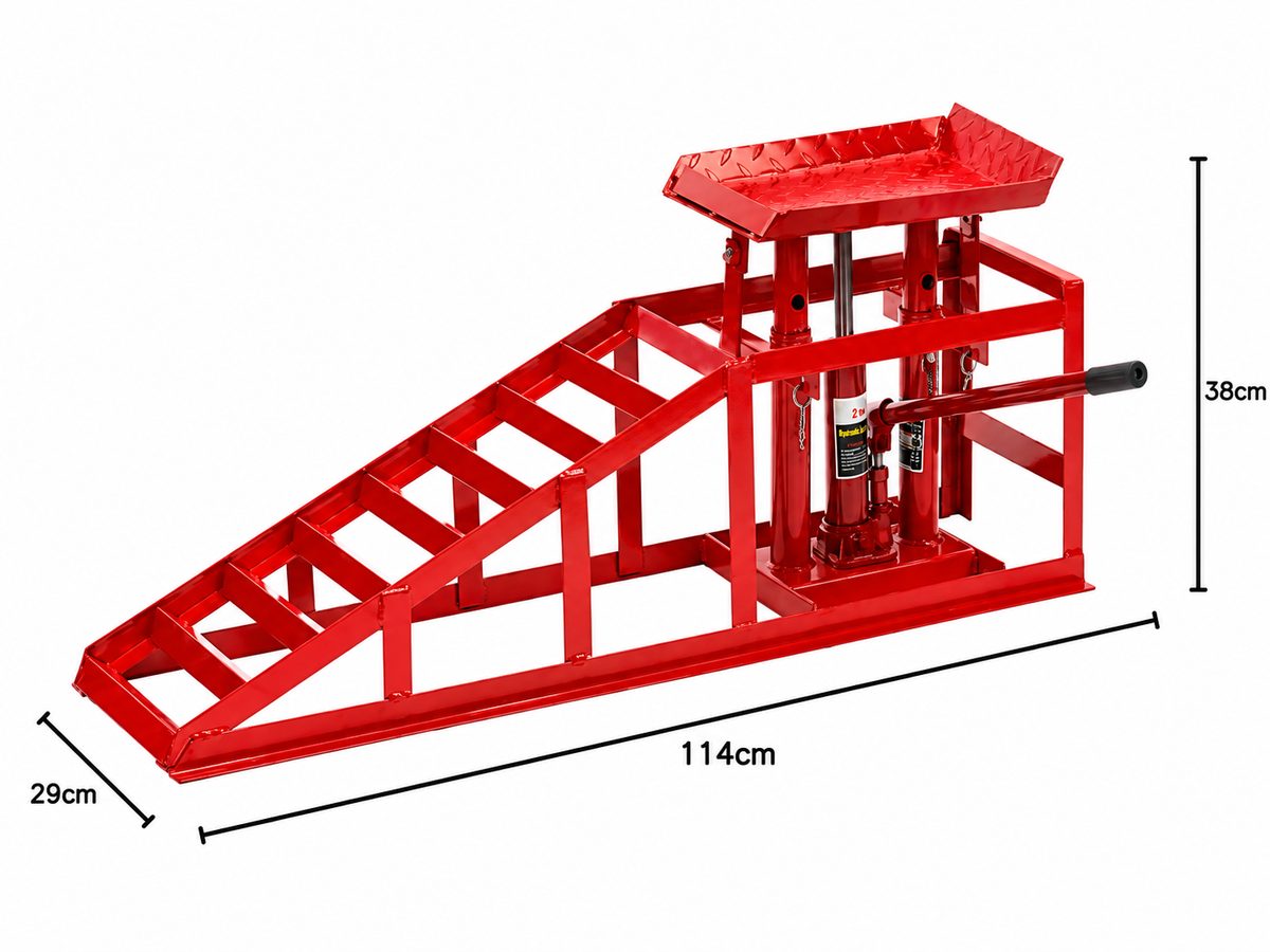 Car Ramps 4000kg A Pair - 2 Ramps