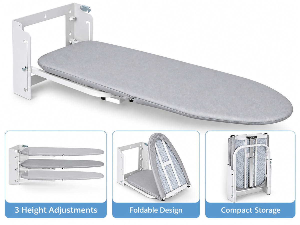 Wall Mounted Foldable Ironing Board