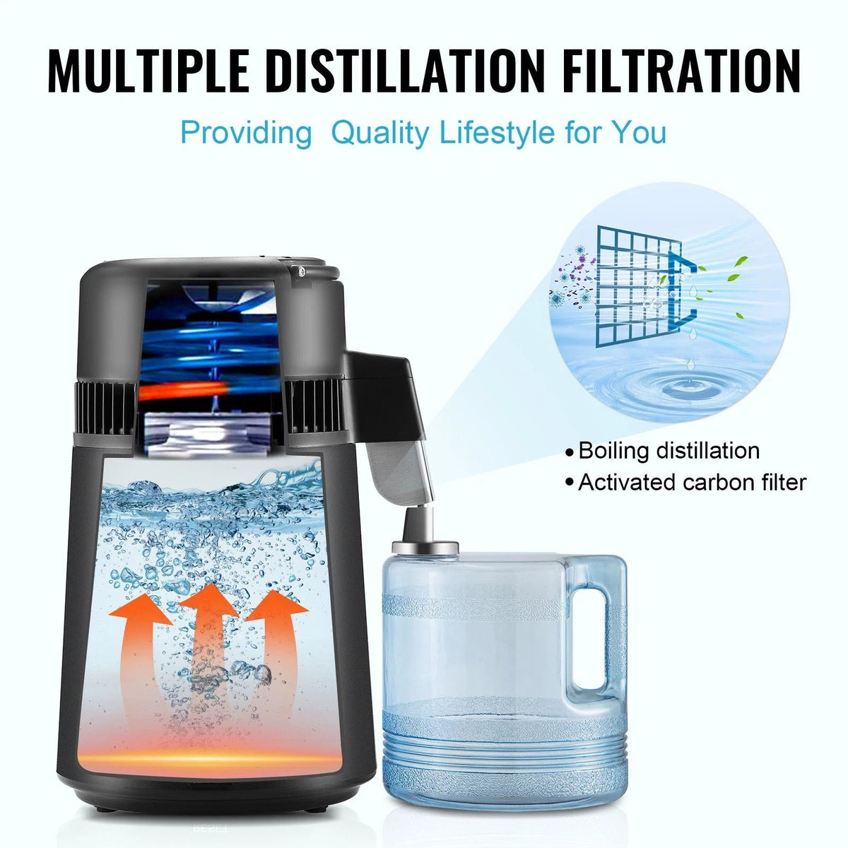 4L Water Distiller Purifier Machine