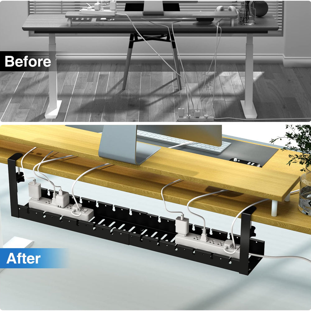 Under Desk Cable Management Rack