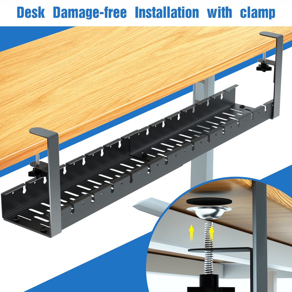 Under Desk Cable Management Rack
