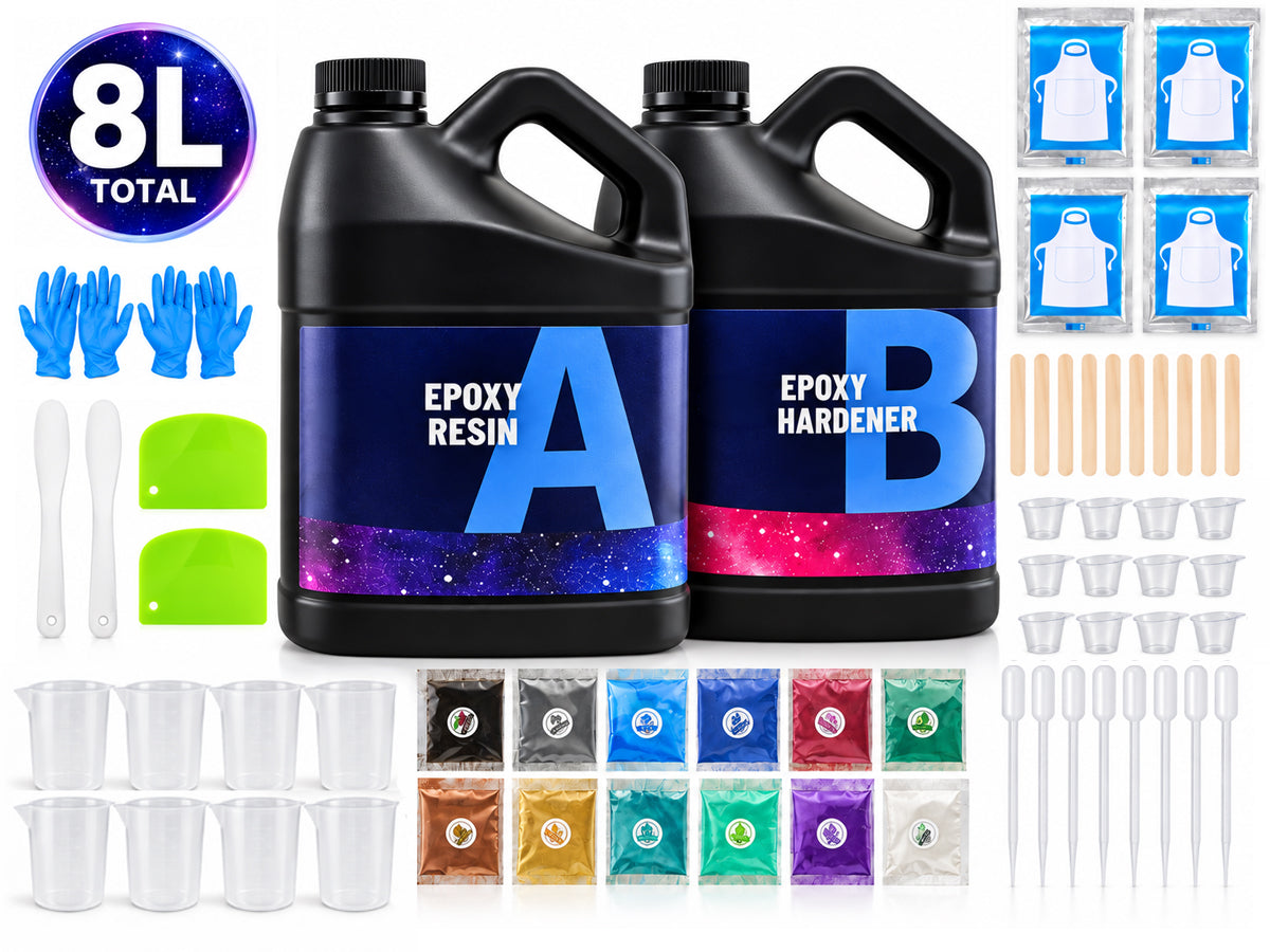 8L Epoxy Resin Kit