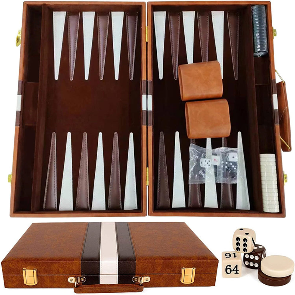 Backgammon Board Game Set