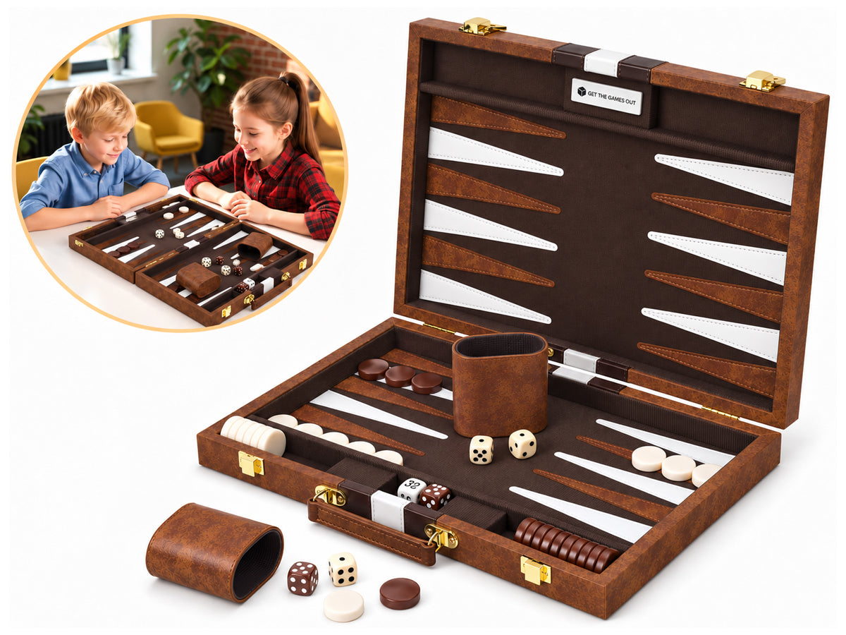Backgammon Board Game Set