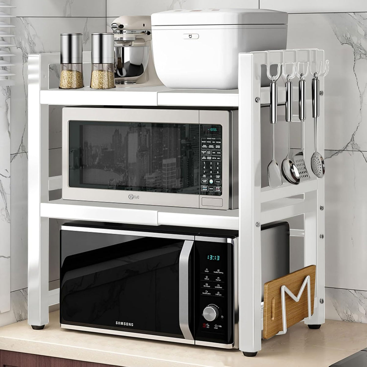 Microwave Kitchen Shelf Rack
