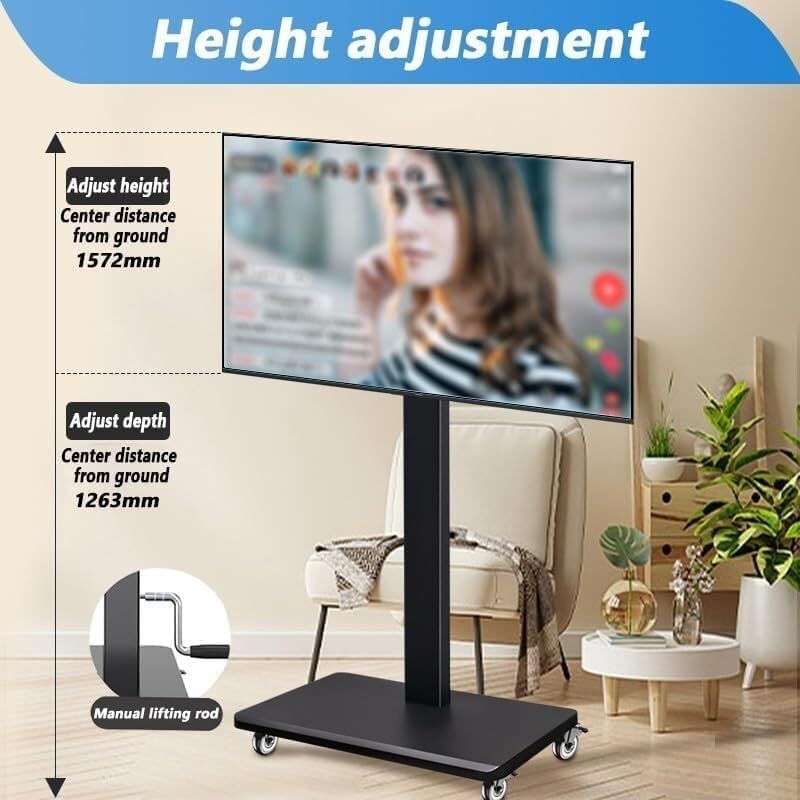 Height Adjustable TV Standfor 42-80inch