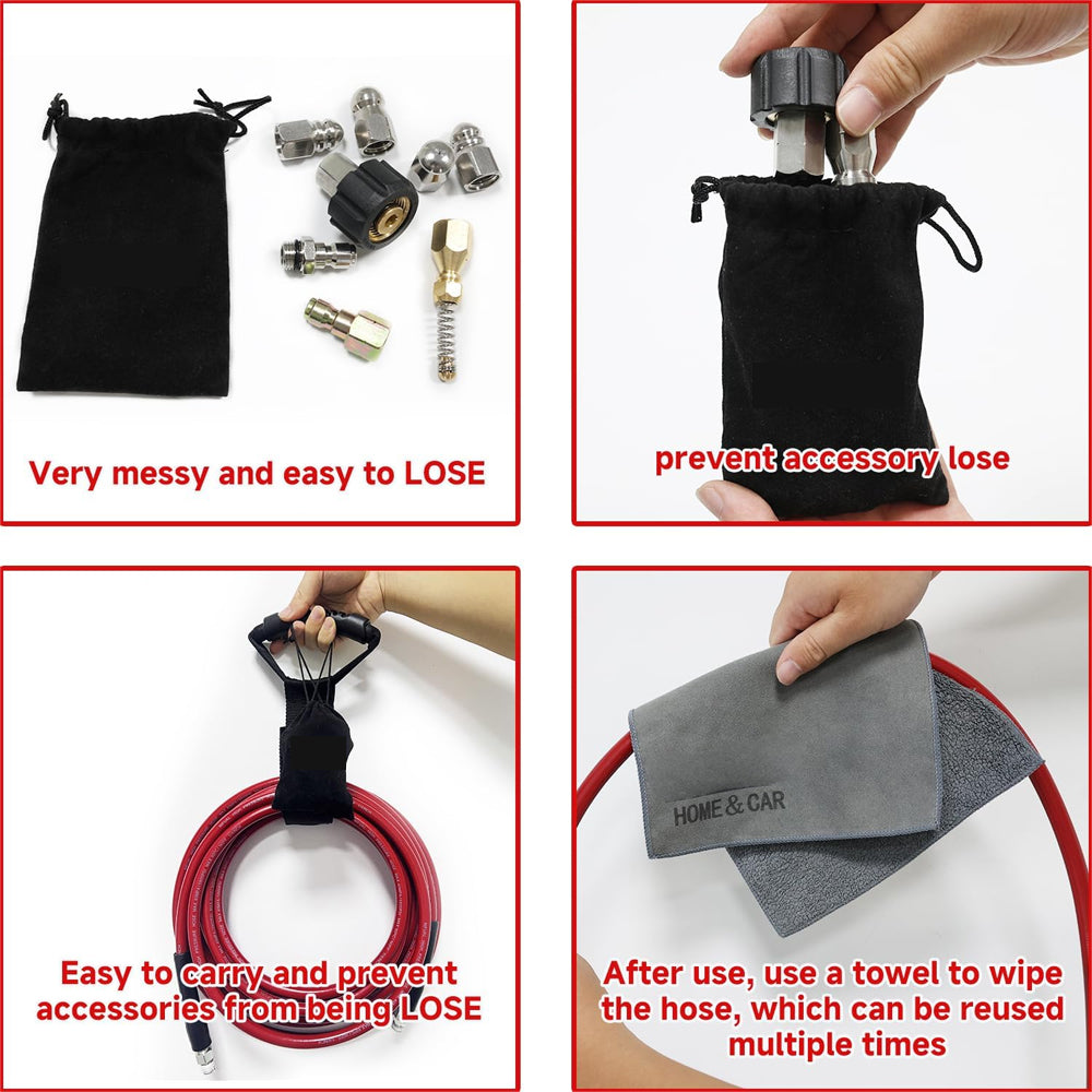 Sewer Jetter Kit for Pressure Washer 30M