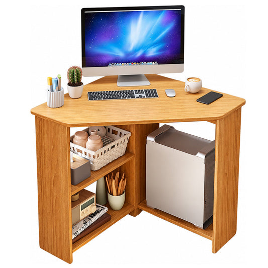 Study Desk Triangular Corner Computer Desk