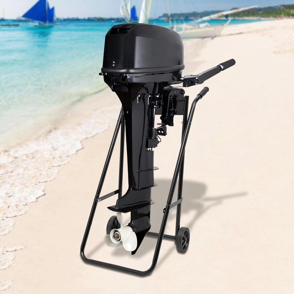Outboard Engine Motor Stand Trolley