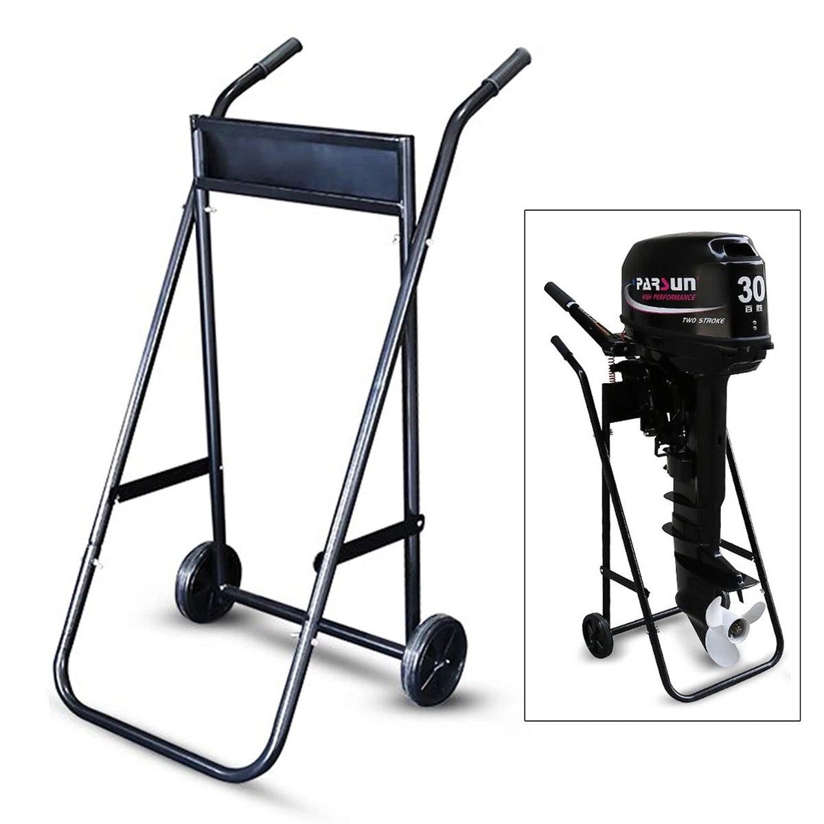 Outboard Engine Motor Stand Trolley