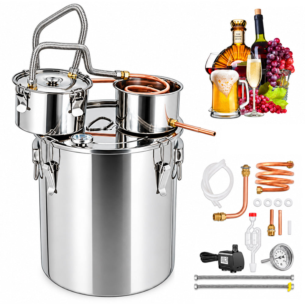 2 Pots 50L Alcohol Distiller