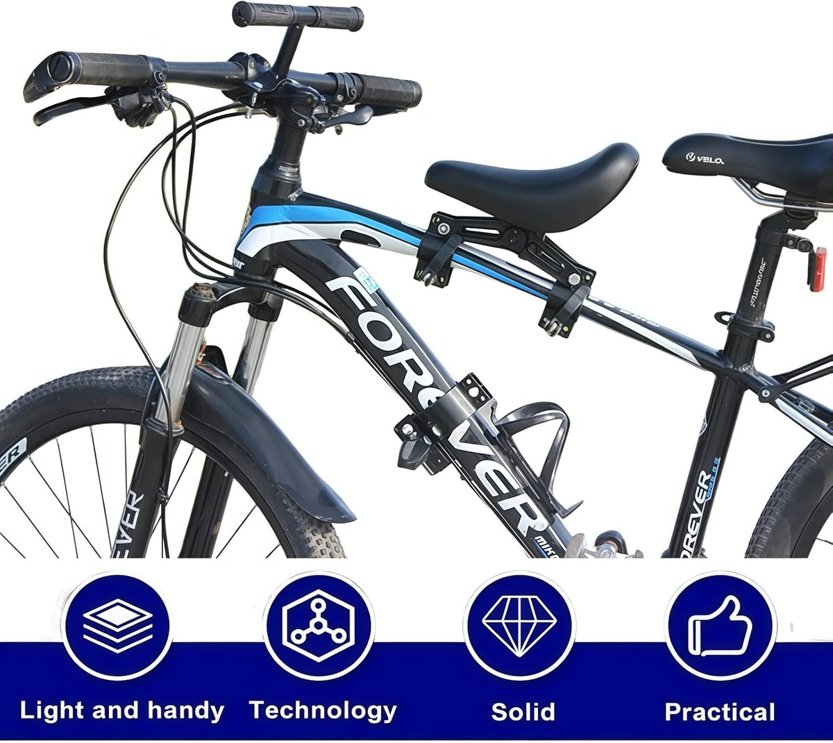 Kids Bike Seat Set