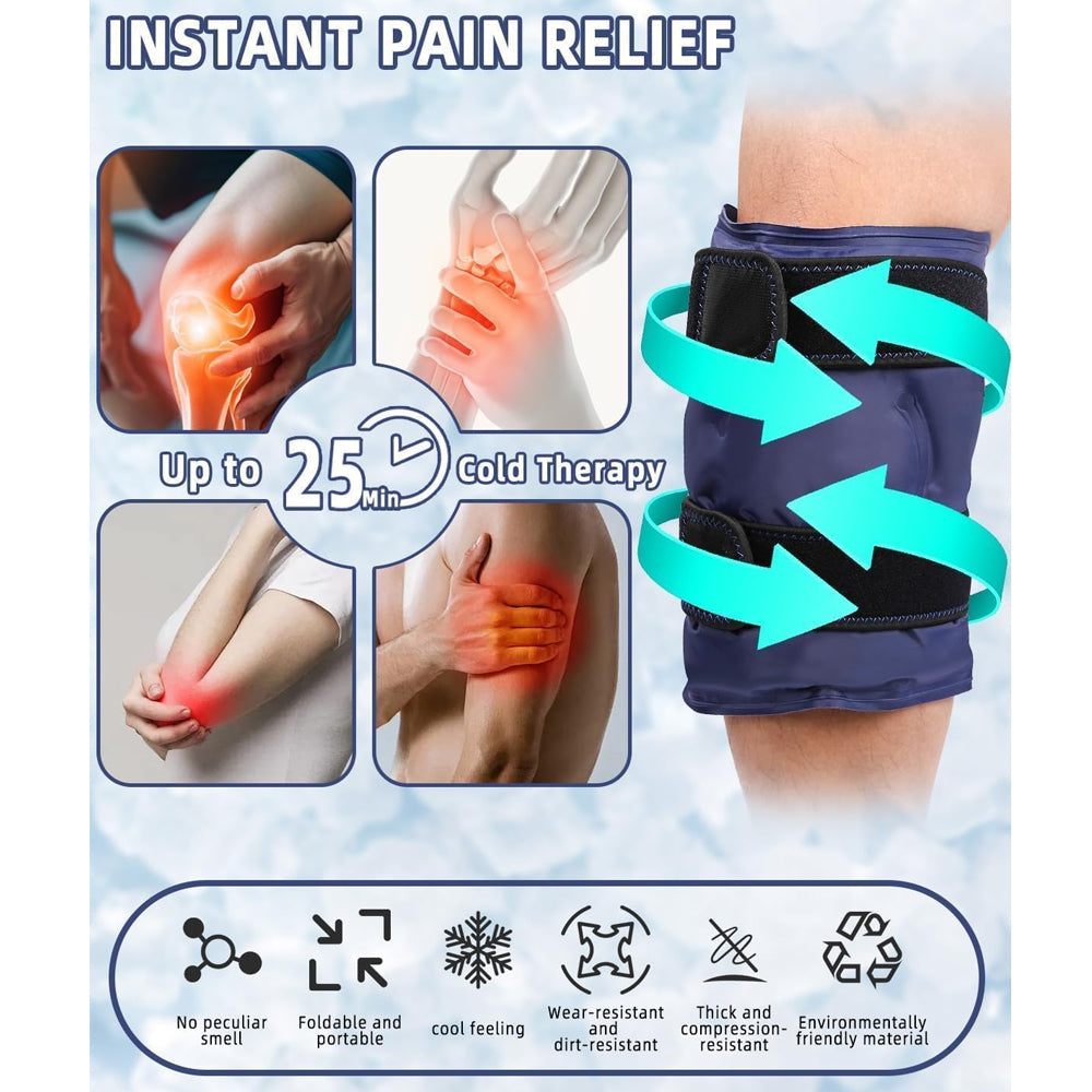 Ice Pack for Knee Pain Black