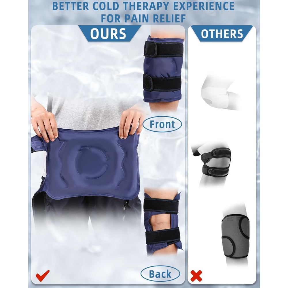 Ice Pack for Knee Pain Black