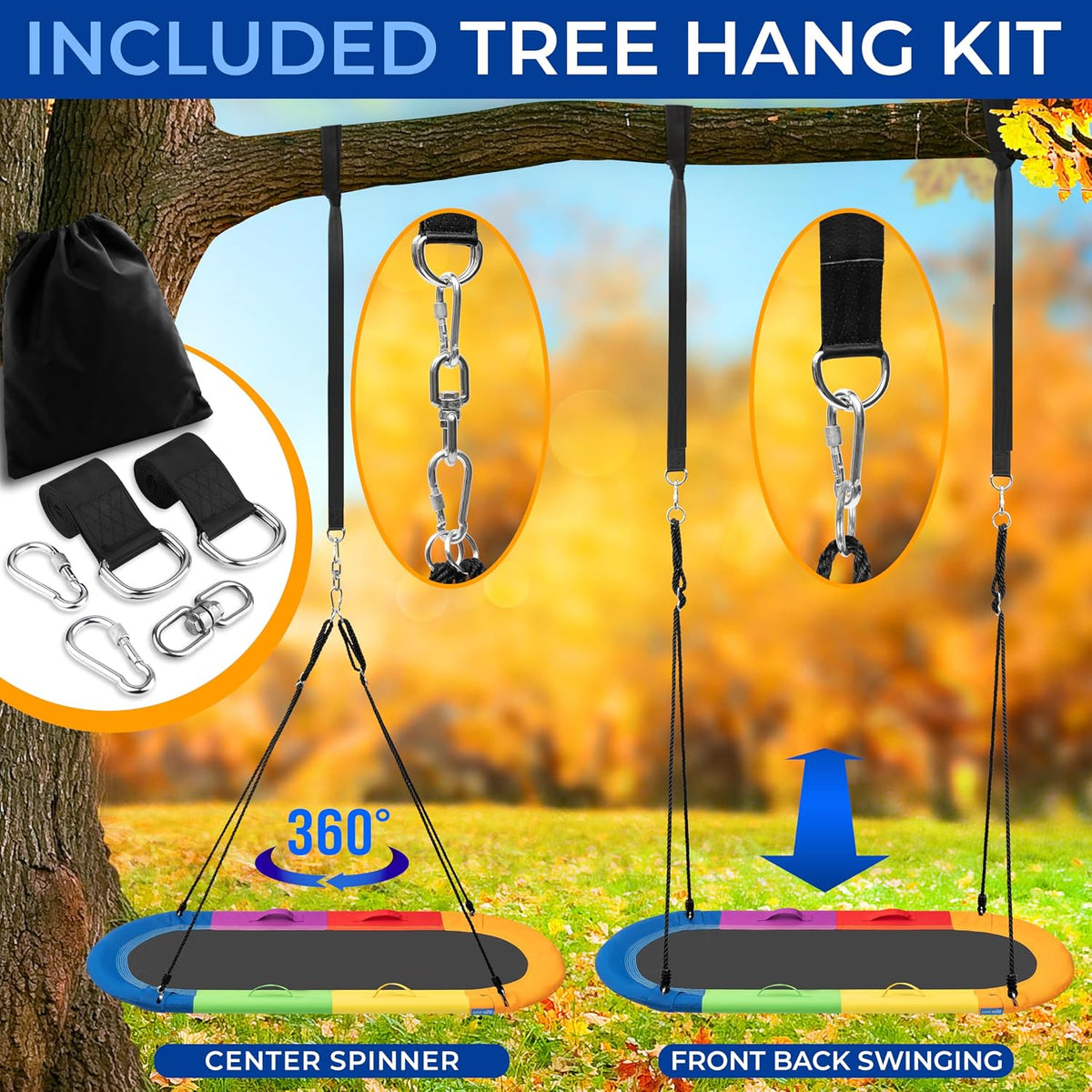 Kids Outdoor Playground Swing playhouse Large 176cm