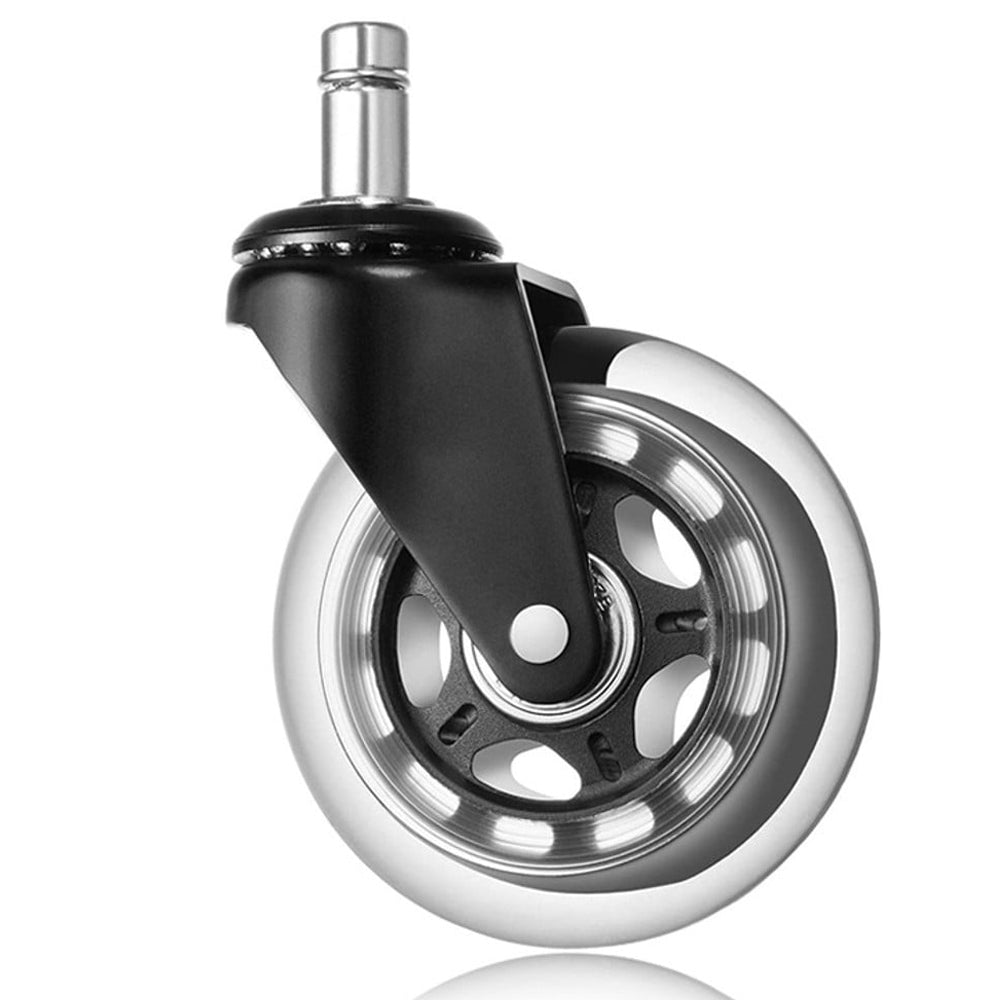 5 Pack Wood Safe Office Chair Wheels Replacement