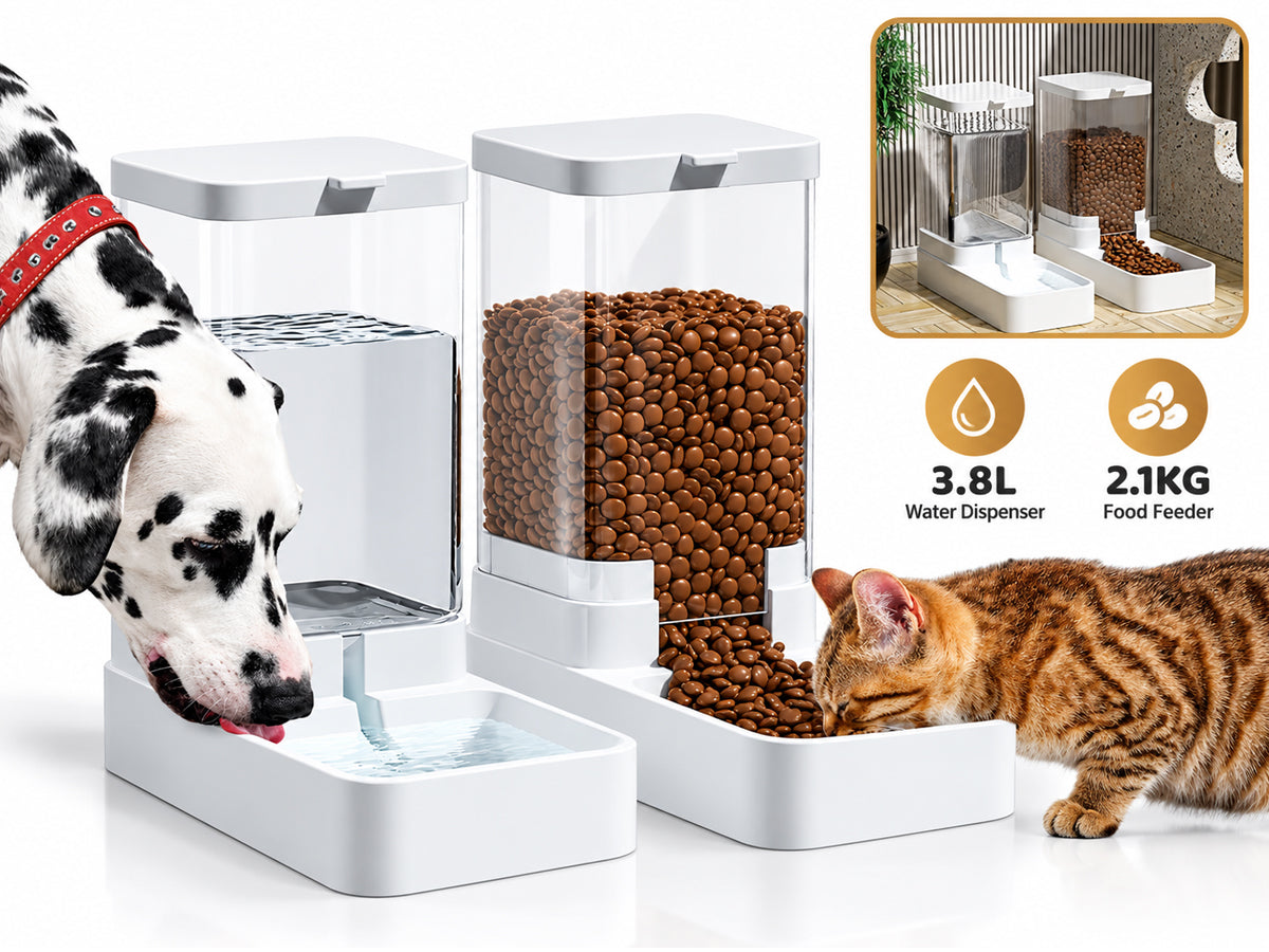 Automatic Pet Feeder & Water Dispenser
