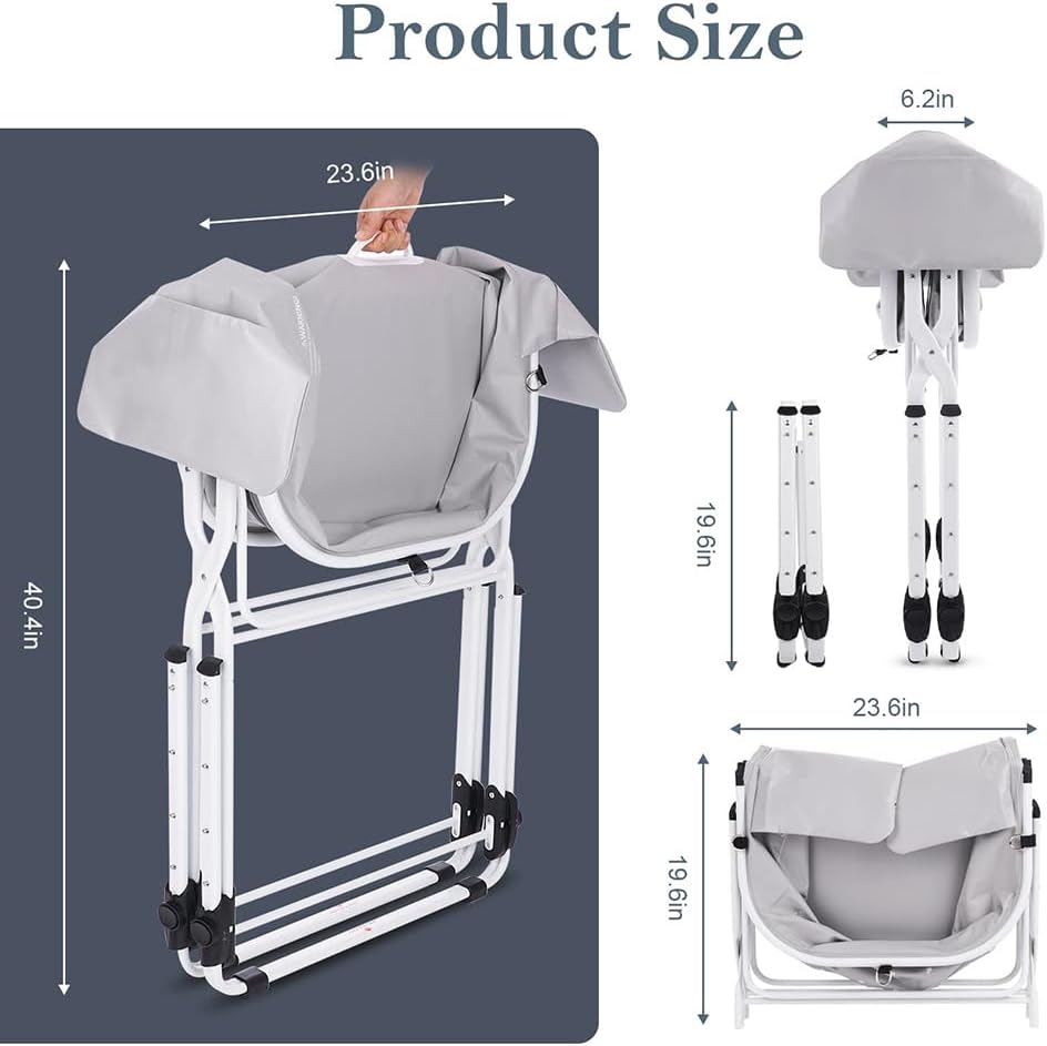 Dog Bath tub Elevated & Foldable Space Saving Pet Shower Station
