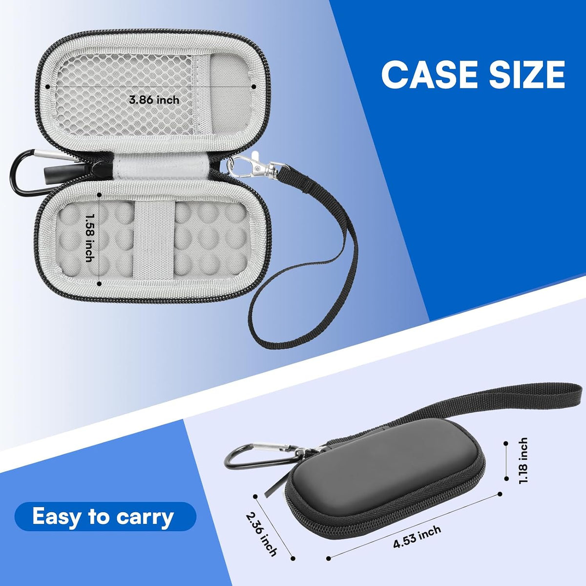 AliveCor KardiaMobile Hard Shell Case (For 1-Lead & 6-Lead)