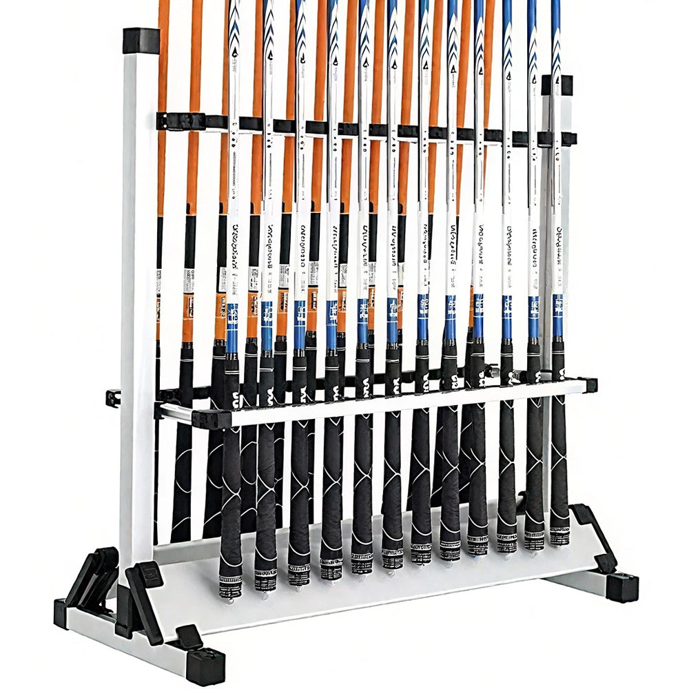 24 Slots Fishing Rod Holder Rack