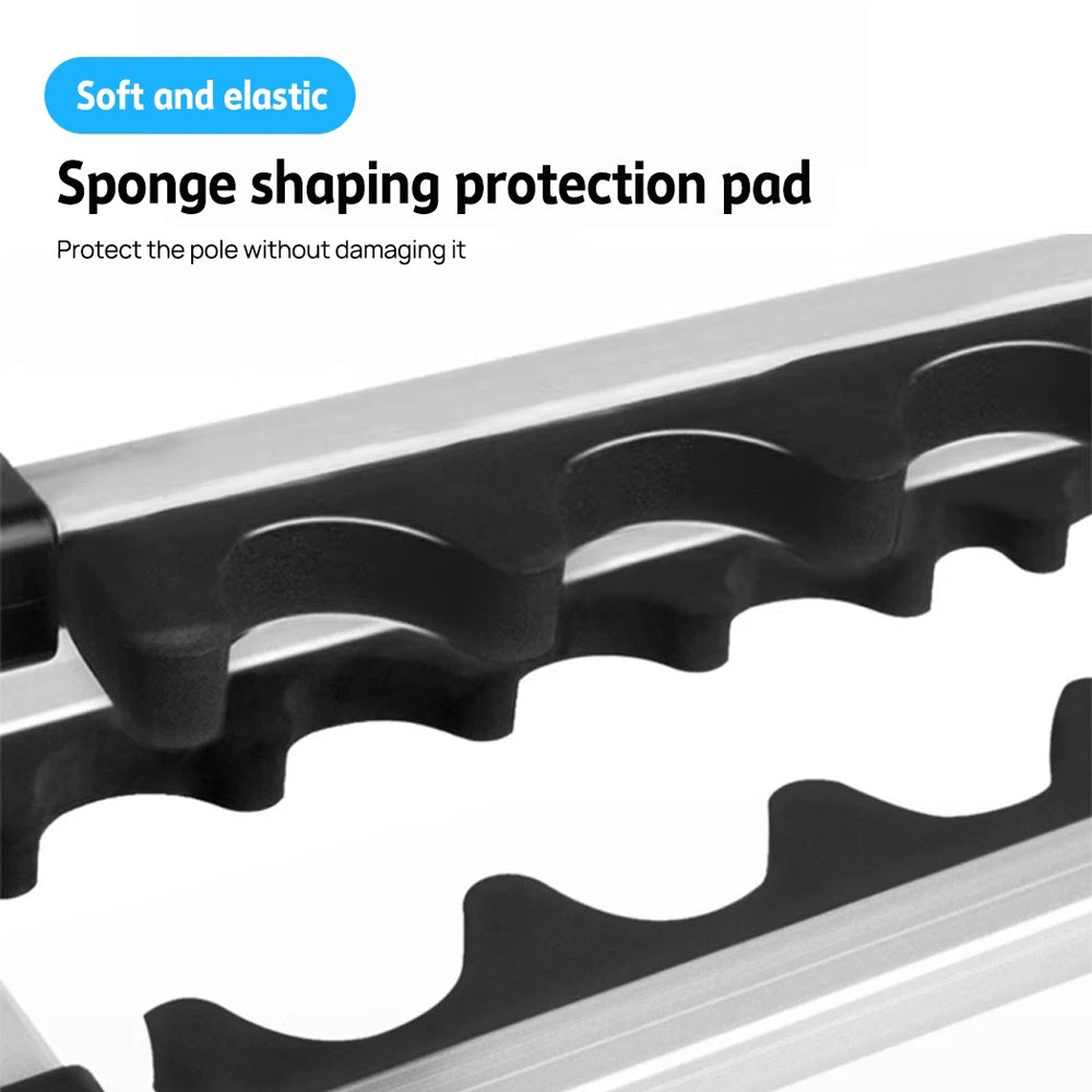 24 Slots Fishing Rod Holder Rack