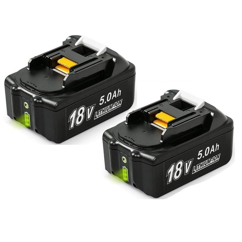 Makita Battery 18V 5AH Replacement Battery for Makita 2PCS