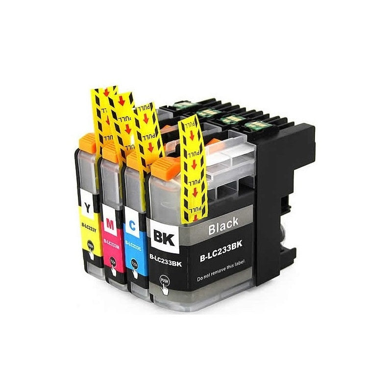 Cartridge compatible with Brother LC233 (Full Set)