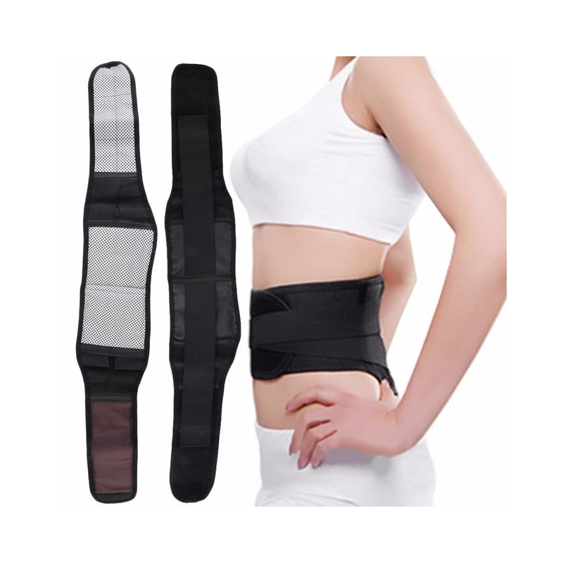 Lumbar Lower Back Support Belt Back Brace Pain Relief Band