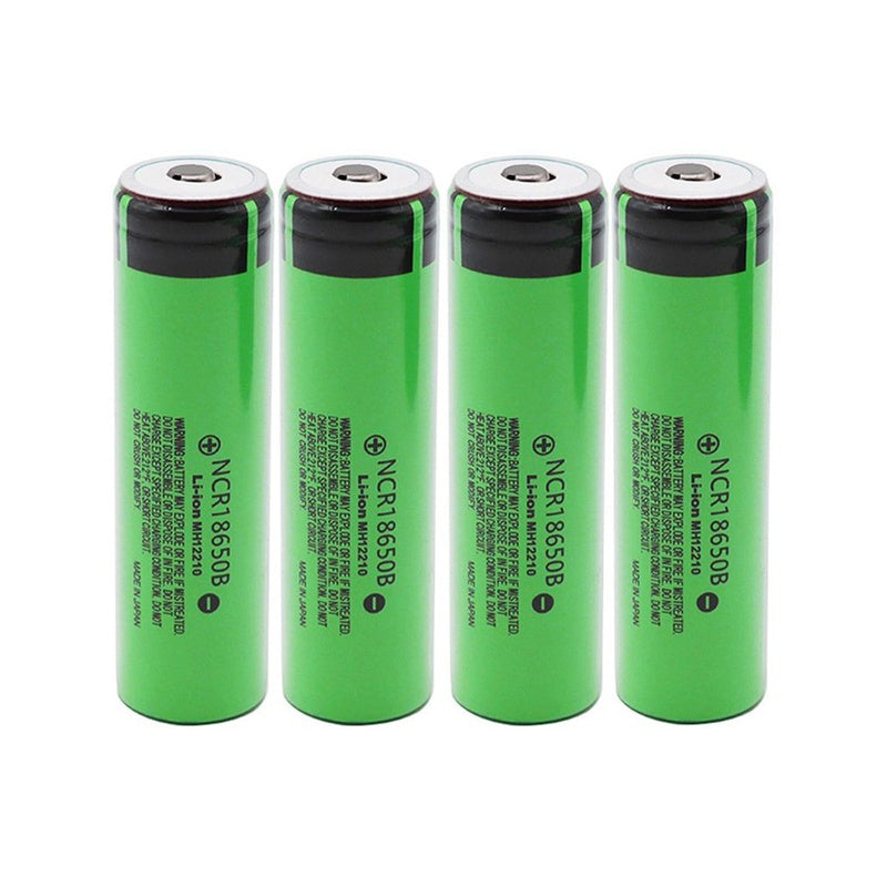 18650 Battery Rechargeable 4pcs